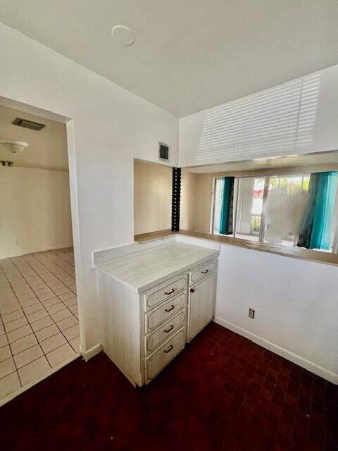 kitchen featuring tile patterned floors