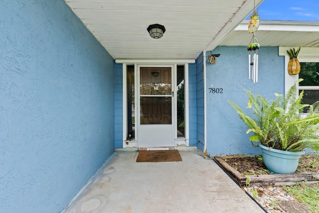 view of property entrance