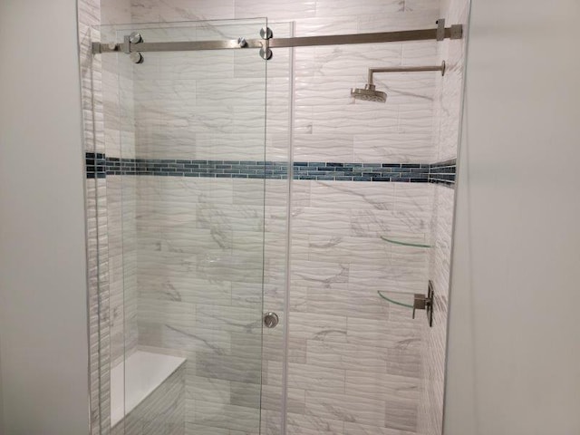 full bath with a stall shower