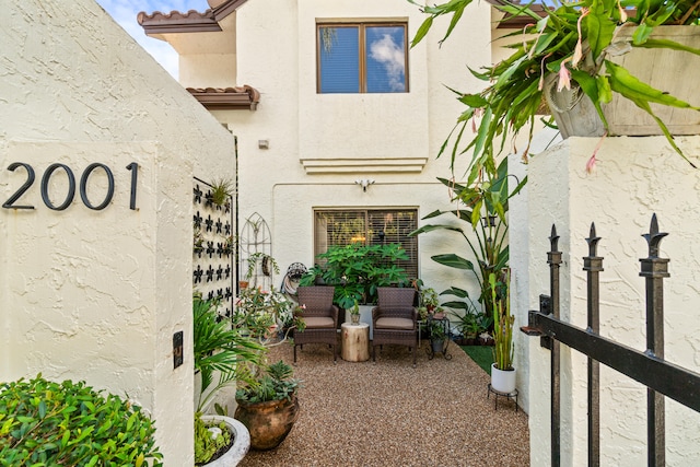 exterior space featuring a patio