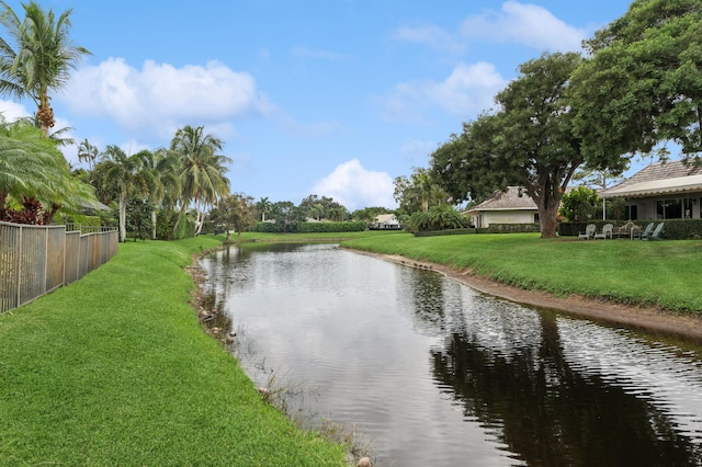 property view of water