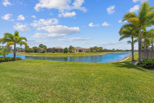 property view of water