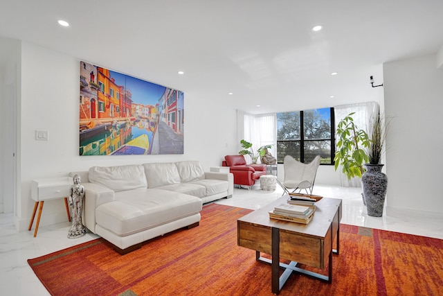 view of living room