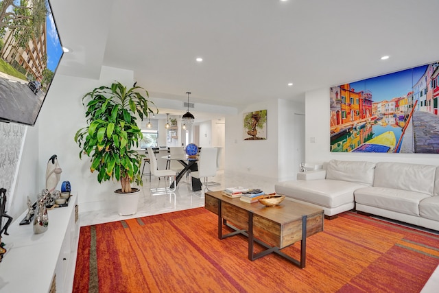 view of living room