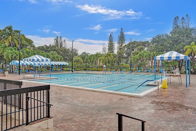 view of swimming pool