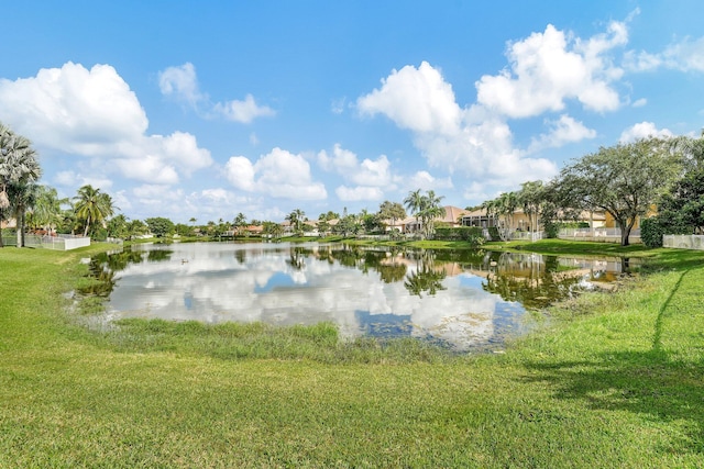 property view of water