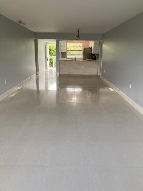 view of unfurnished living room