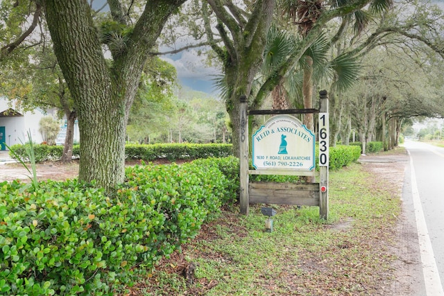 1630 F Rd, Loxahatchee Groves, FL 33470 - view of community / neighborhood sign