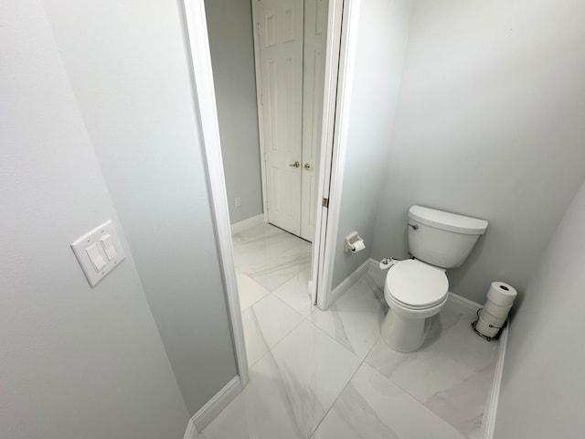 bathroom with toilet