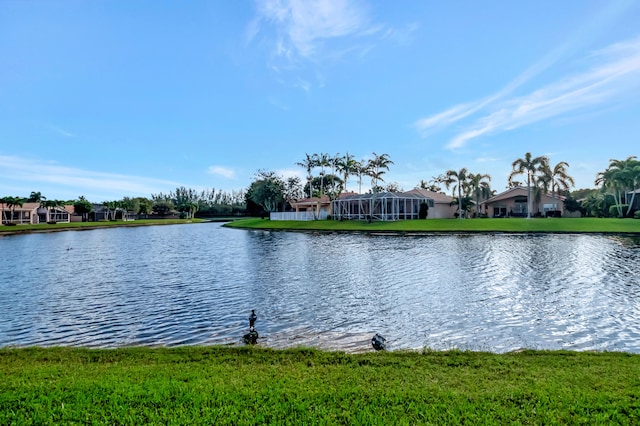 property view of water