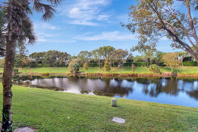 view of water feature