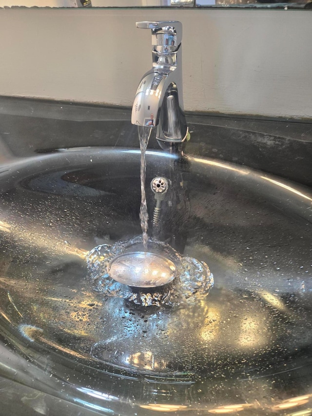 interior details with sink