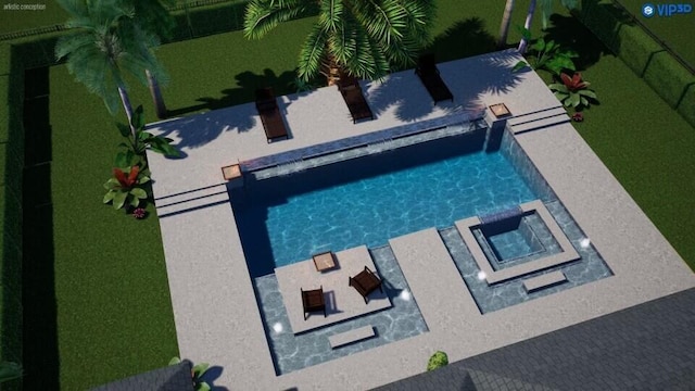 view of swimming pool