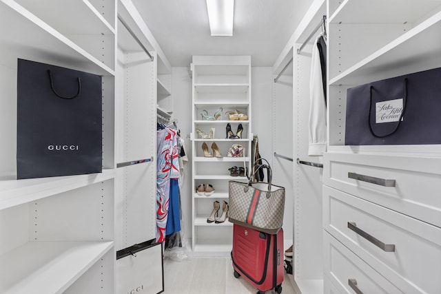 view of spacious closet