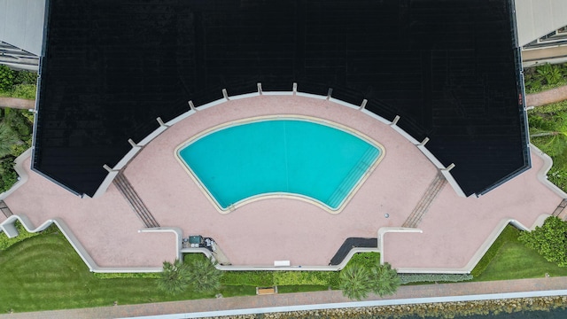 view of pool