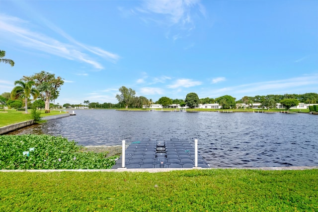 property view of water