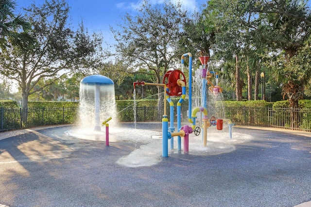 view of jungle gym