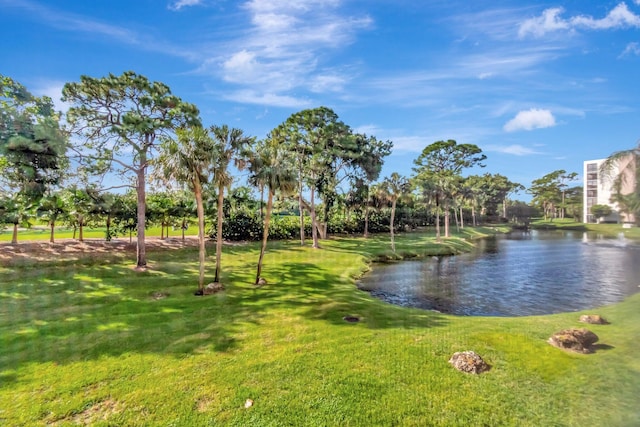 property view of water