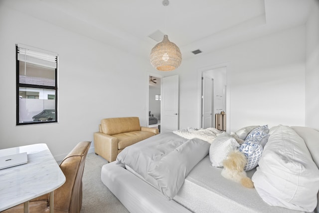 bedroom featuring carpet floors