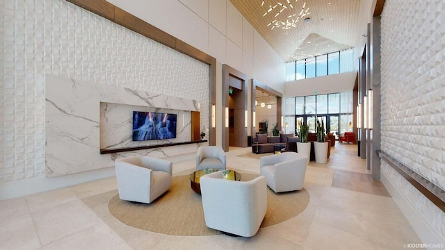 view of community lobby