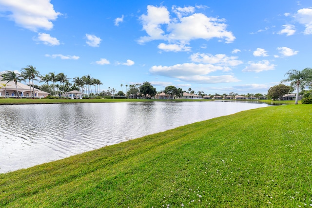 property view of water