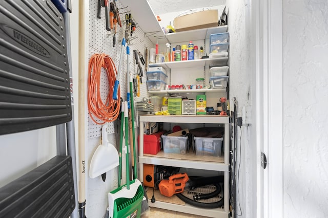 view of pantry