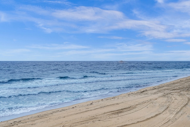 water view featuring a view of the beach