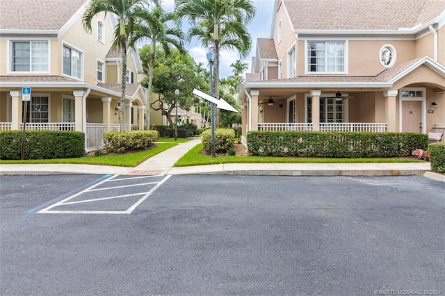 exterior space featuring a porch