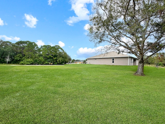 view of yard