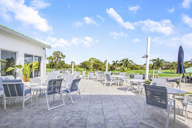 view of patio