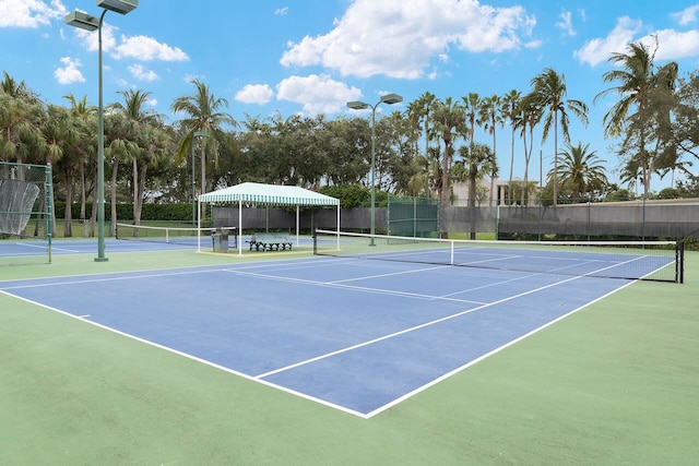 view of sport court with basketball court