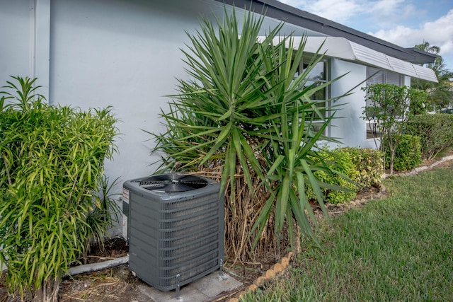 details featuring central air condition unit