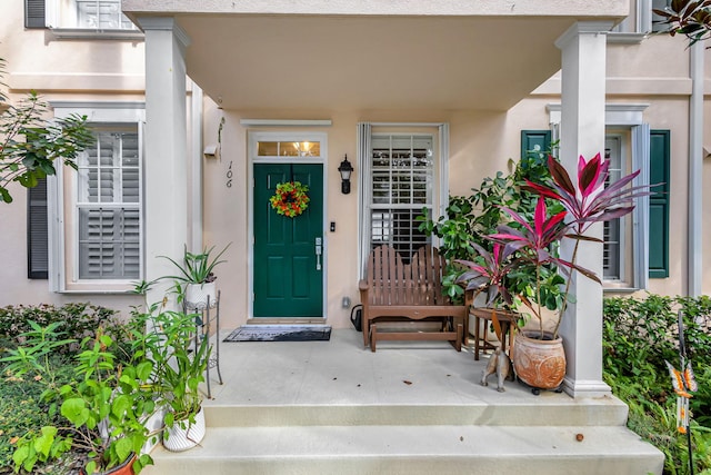 view of property entrance