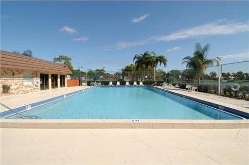 view of pool