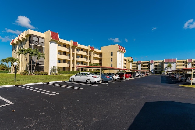 view of car parking