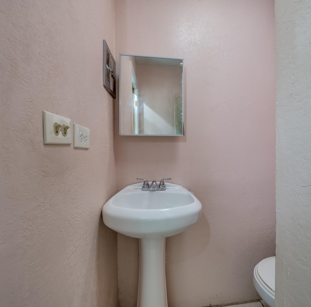 bathroom with toilet