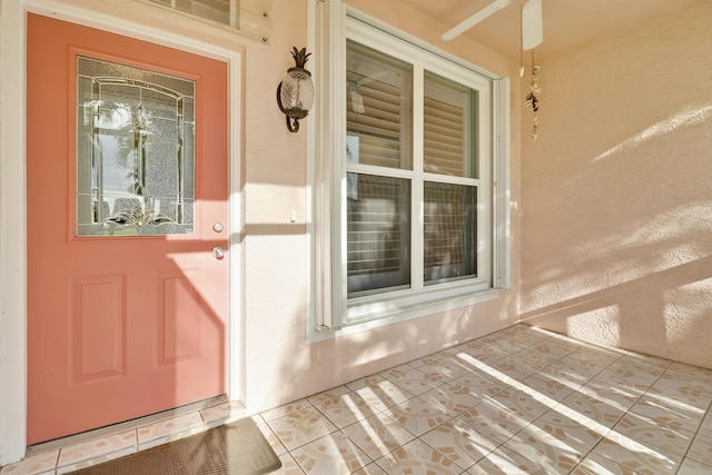 view of entrance to property