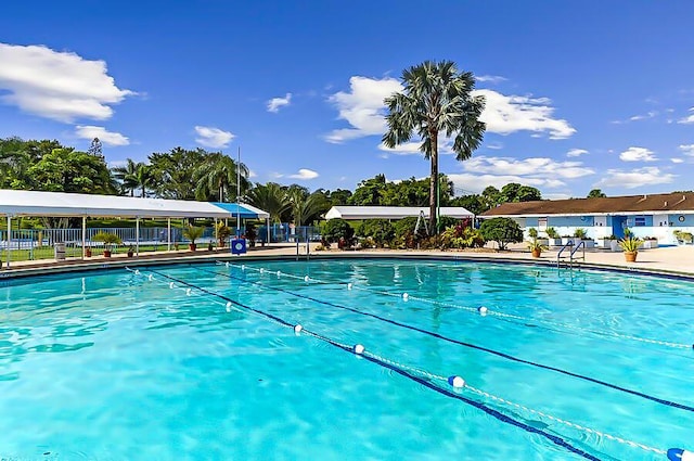 view of swimming pool