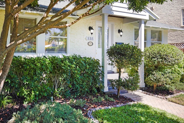 view of property entrance