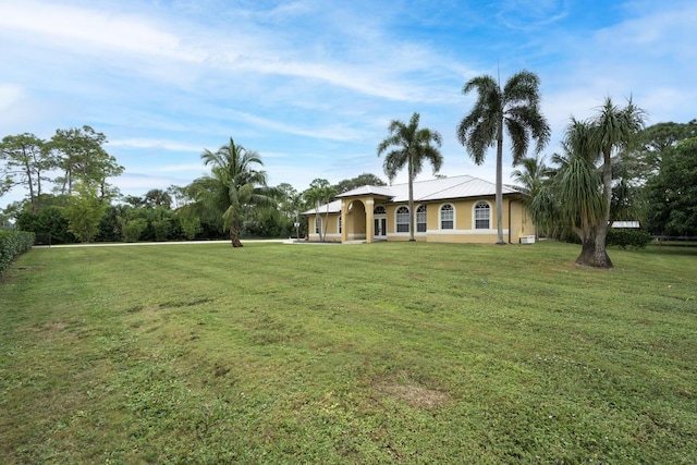 view of yard