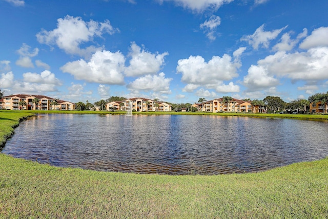 property view of water