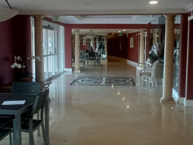 view of building lobby