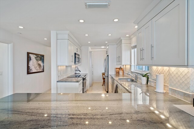 view of tiled dining room