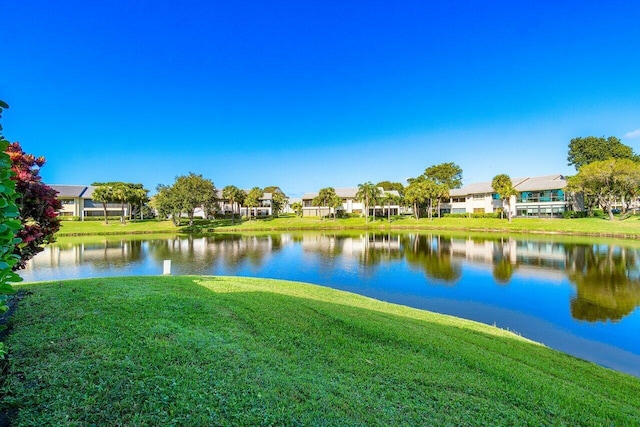 property view of water