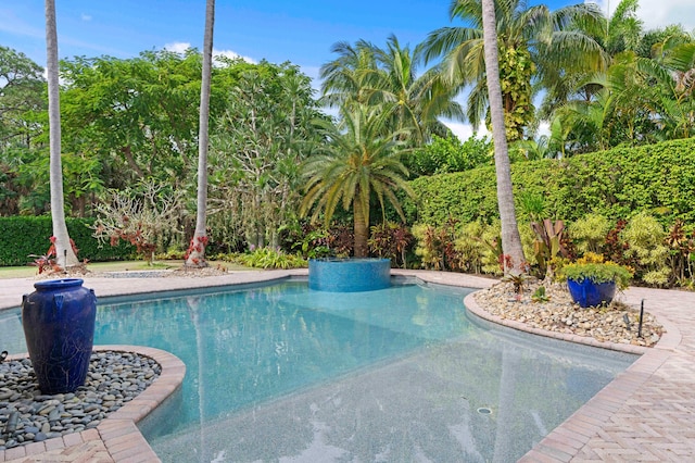 view of swimming pool