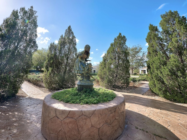 surrounding community featuring a patio