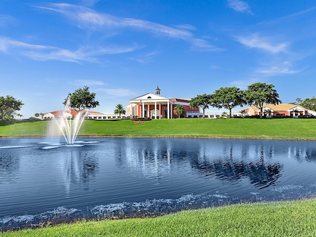 property view of water