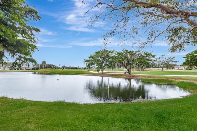 property view of water