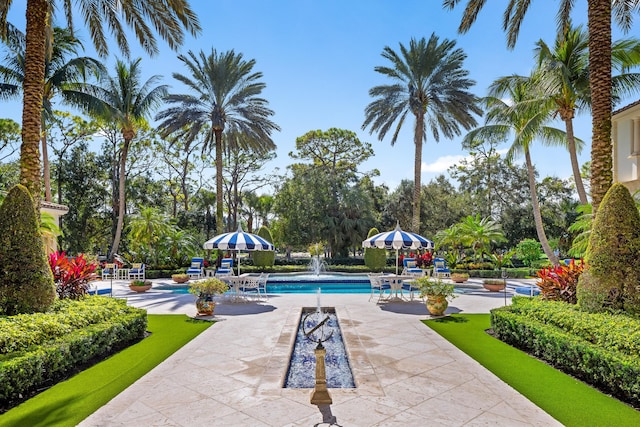 view of swimming pool