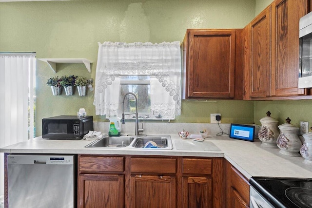 kitchen featuring sink and stainless steel appliances